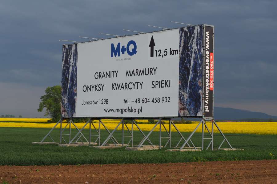 Powierzchnie reklamowe - Kostomłoty Orlen>Jelenia Góra M+Q