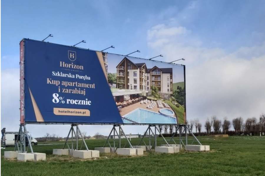 Powierzchnie reklamowe - Kostomłoty Orlen>Wrocław Horizon