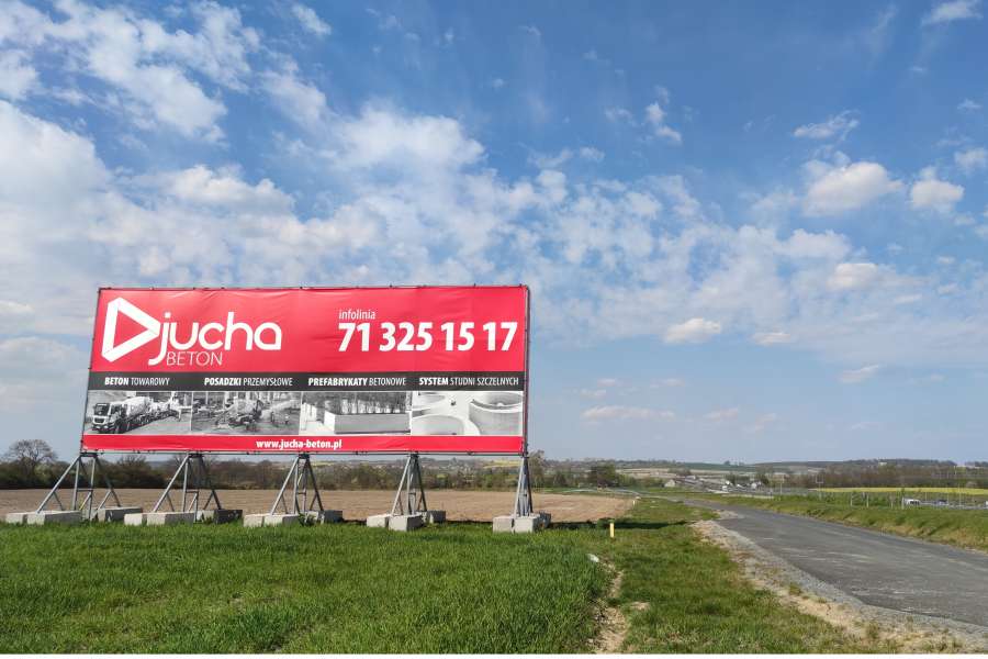 Powierzchnie reklamowe - S5 Kryniczno>Poznań Jucha Beton 2