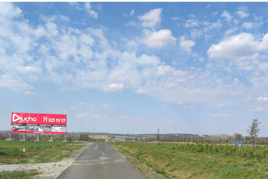 Powierzchnie reklamowe - S5 Kryniczno>Poznań Jucha Beton 1