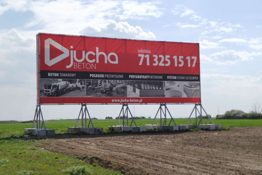 Powierzchnie reklamowe - S5 Kryniczno>Wrocław Jucha Beton 1