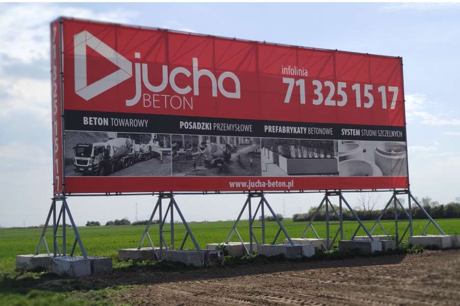 Powierzchnie reklamowe - S5 Kryniczno>Wrocław Jucha Beton 3