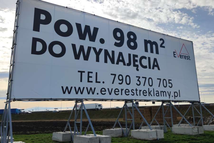 Powierzchnie reklamowe - AOW Zabrodzie, Bielany Wrocławskie>Kłodzko Everest Reklamy 3