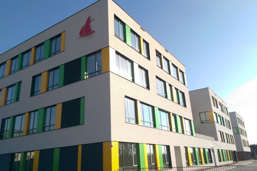 Oznakowanie budynków - litery przestrzenne Przylądek Nadziei