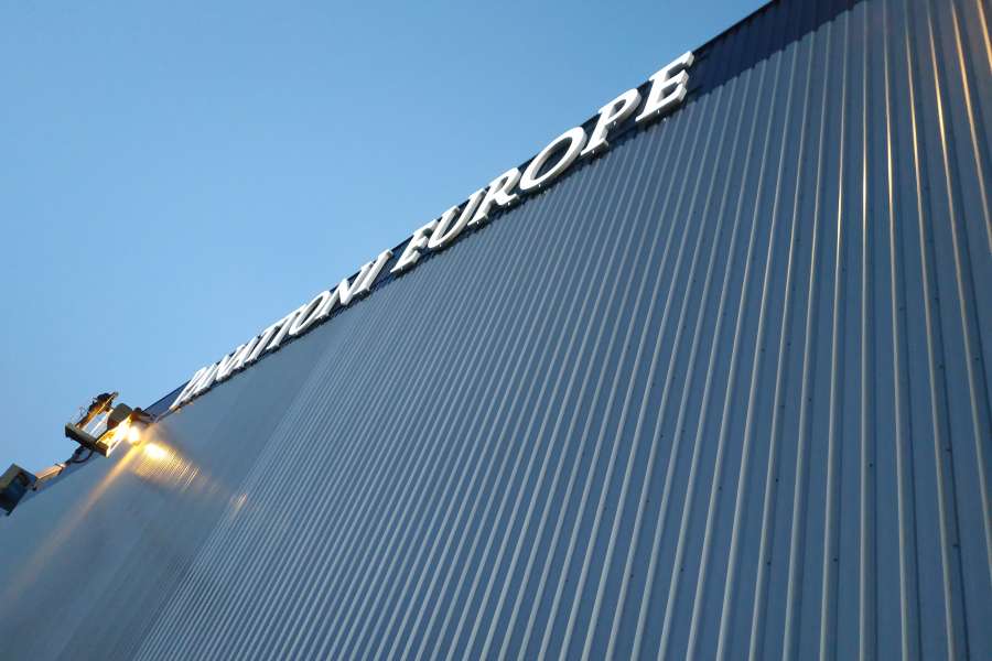 Litery przestrzenne - Litery Panattoni Europe Wrocław