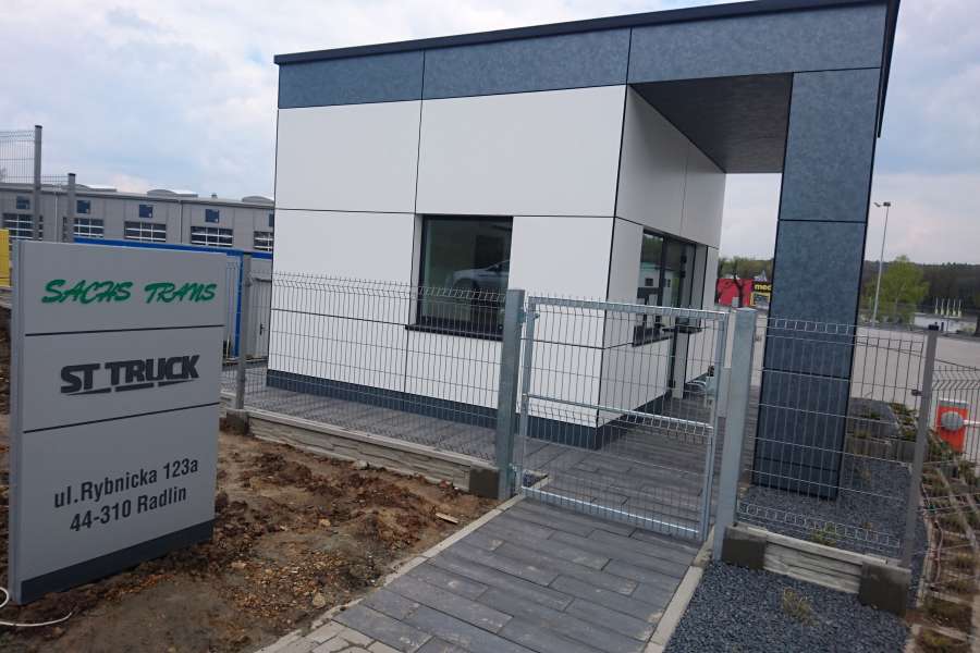 totem informacyjny wjazdowy Radlin