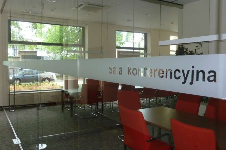 Oznakowanie budynków - oznaczenia powierzchni biurowych