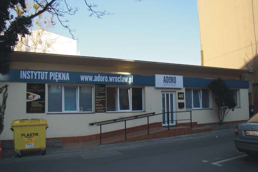 Kasetony reklamowe - kaseton z dibondu Adoro