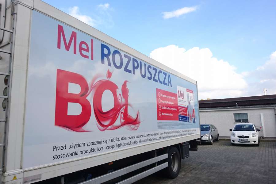 Galeria Everest - oklejanie pojazdów, naczep