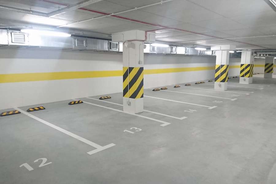 Galeria Everest - oznakowanie parkingów