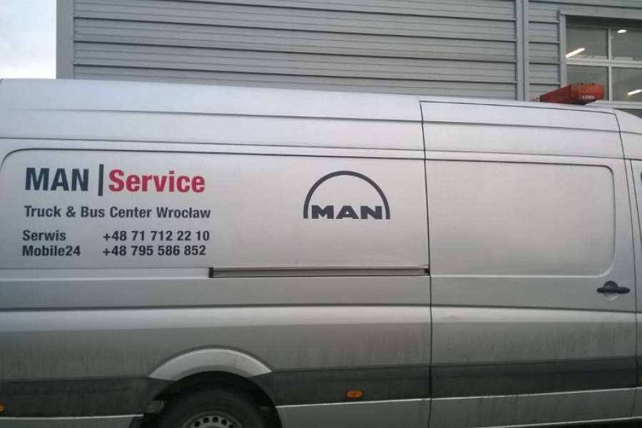 Galeria Everest - wyklejanie pojazdów MAN