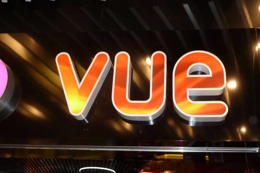 Galeria Everest - litery przestrzenne VUE Multikino