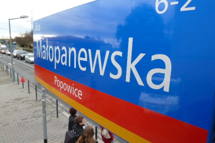 Galeria Everest - oznakowanie SIM Wrocław