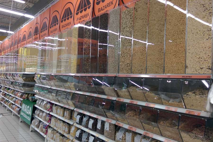 Galeria Everest - pojemniki z plexi Auchan