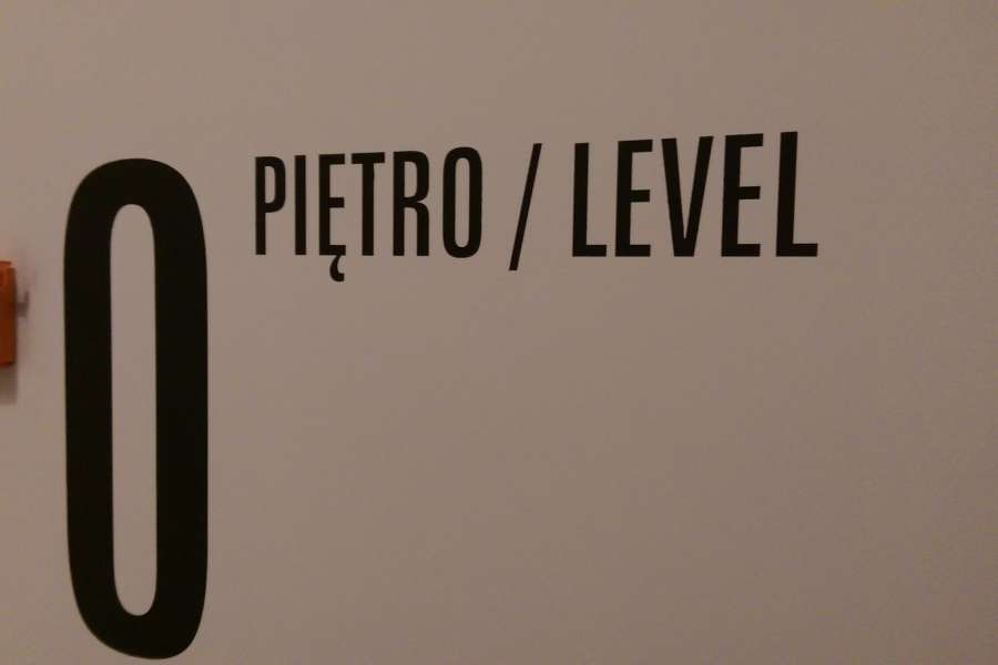 Galeria Everest - oznakowanie pięter - oznakowanie budynków Wrocław