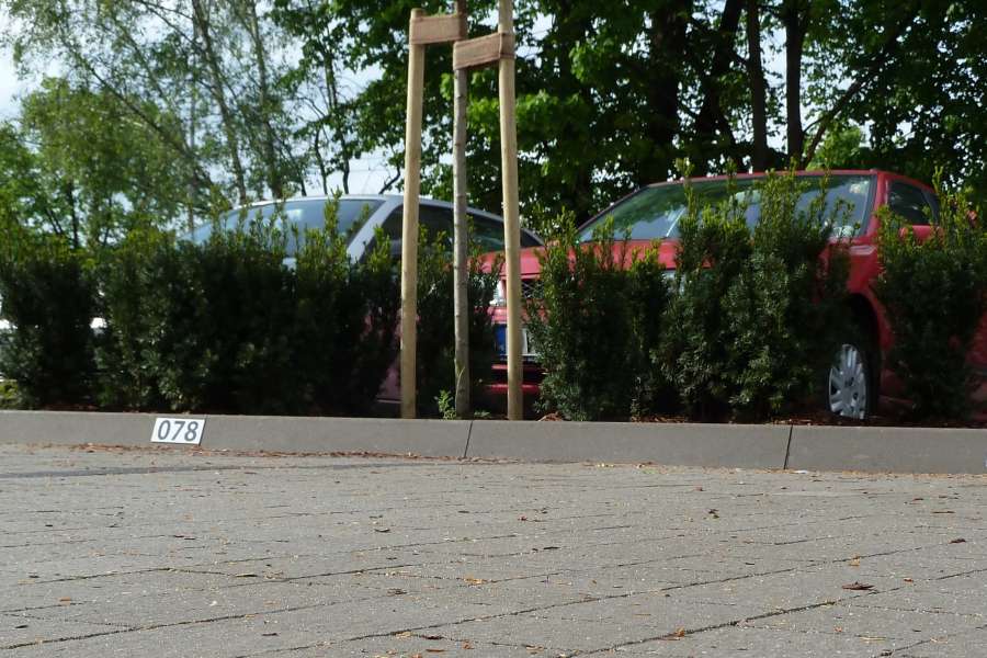 Galeria Everest - oznakowanie parkingów