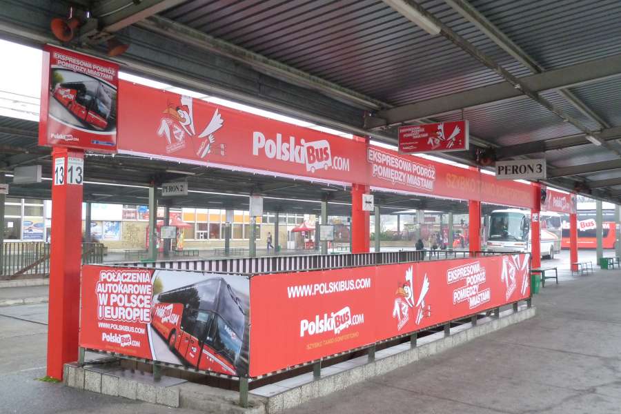 Galeria Everest - banery Polski Bus Dworzec