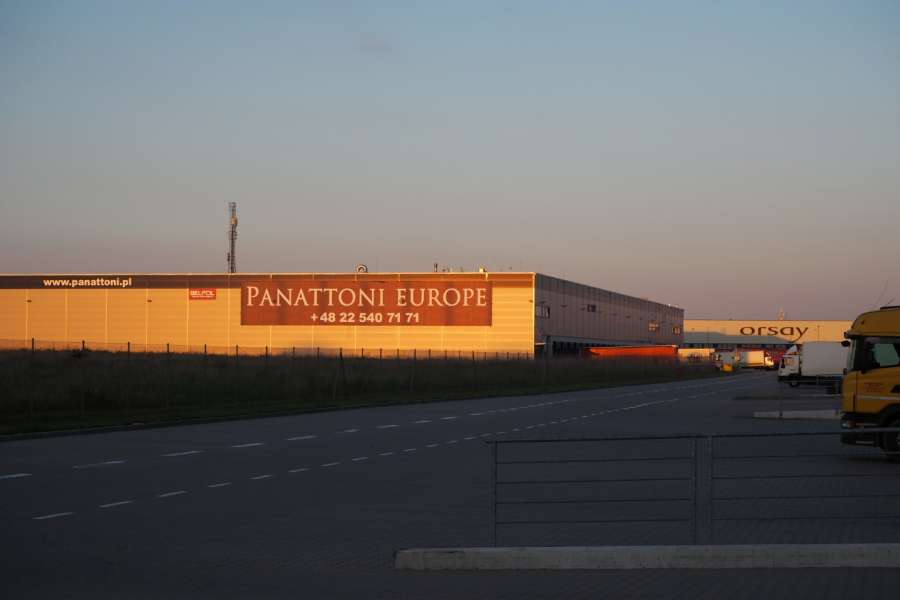 Galeria Everest - oznakowanie hal Panattoni Bielany Wrocławskie