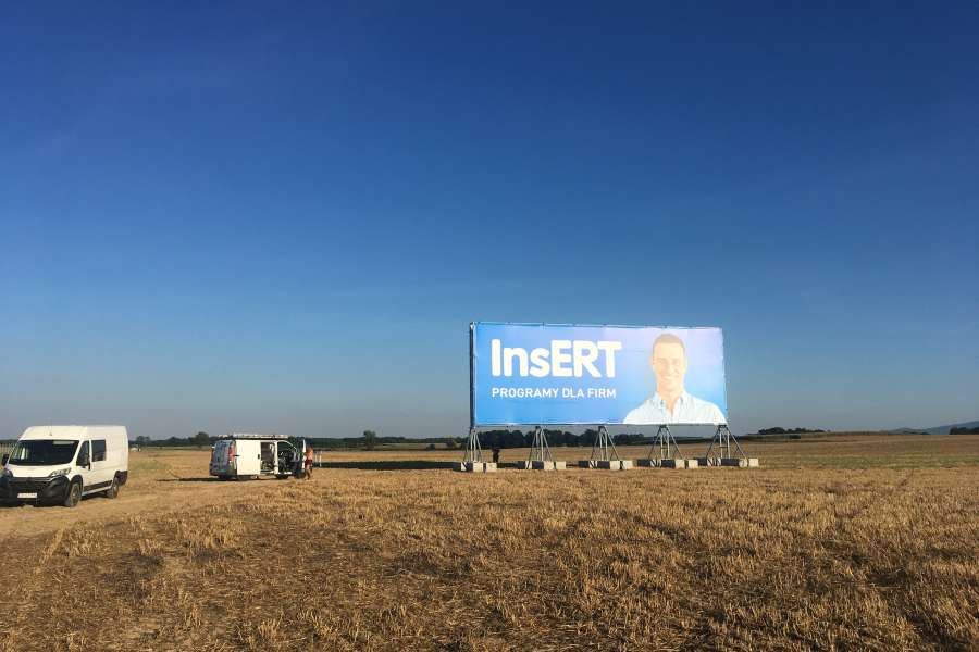 Powierzchnie reklamowe - A4 Kostomłoty, Paździorno>Wrocław Insert 2