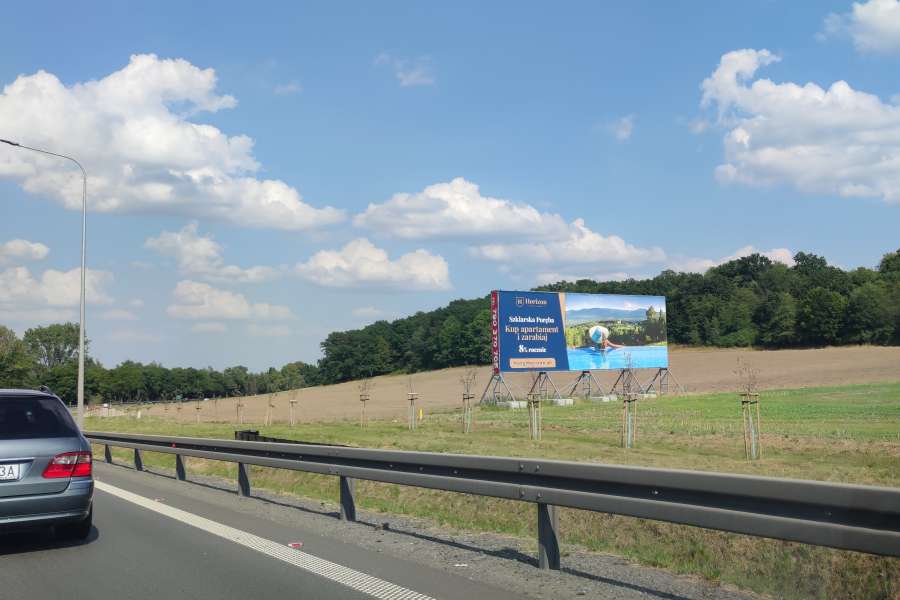 Powierzchnie reklamowe - DK5 Bolków>Wrocław Horizon2