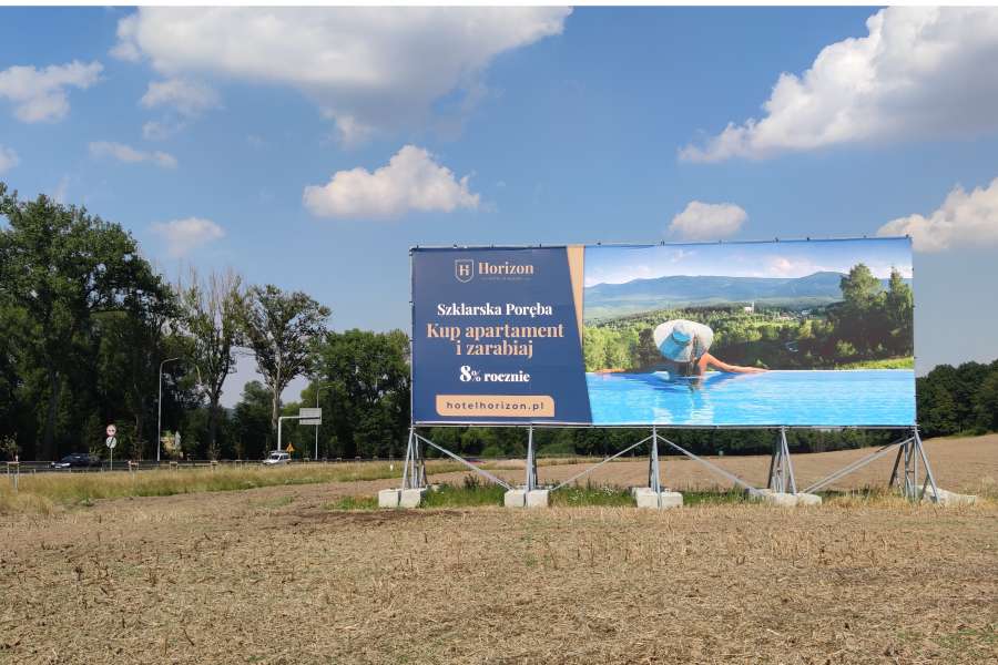 Powierzchnie reklamowe - DK5 Bolków>Wrocław Horizon4