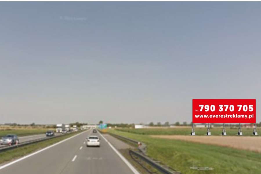 Powierzchnie reklamowe - Autostrada A4 zjazd Kostomłoty