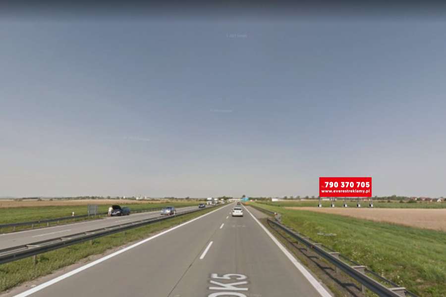 Powierzchnie reklamowe - Autostrada A4 zjazd Kostomłoty 2