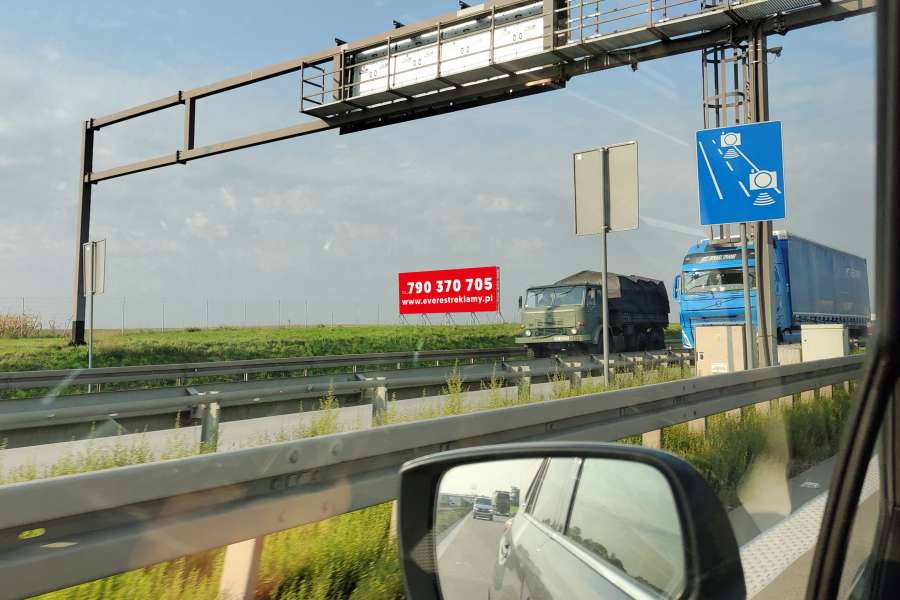 Powierzchnie reklamowe - A4 Kąty Wrocławskie, kierunek Legnica, wiz 2