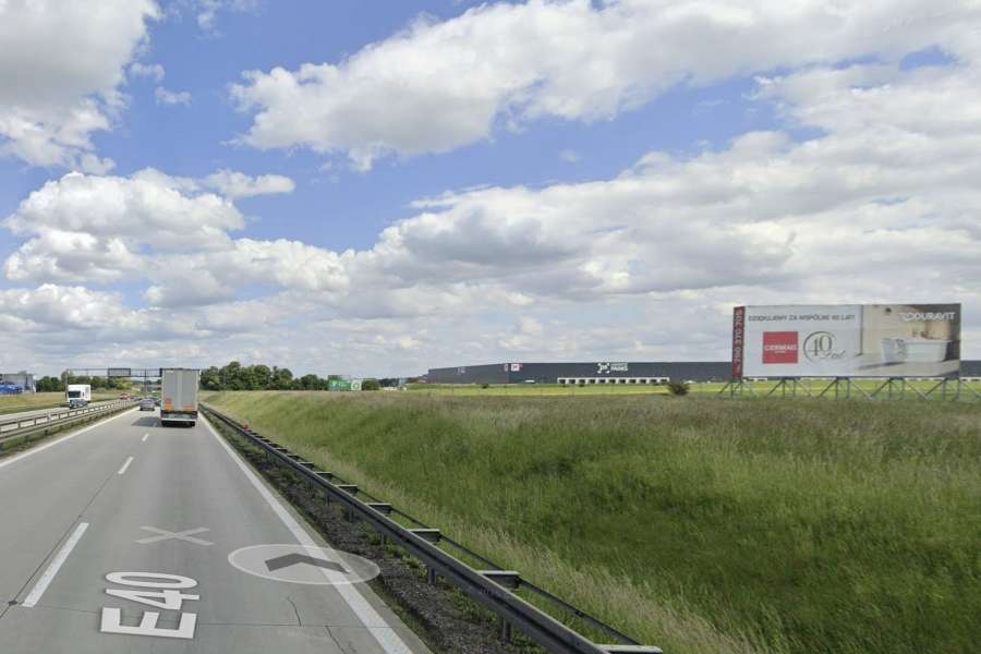 Powierzchnie reklamowe - A4 Kąty Wrocławskie, kierunek Wrocław Cermag